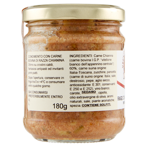 Ragu' Bianco Di Carne Chianina Senza Pomodoro Vecchia Maremma - Foto 2