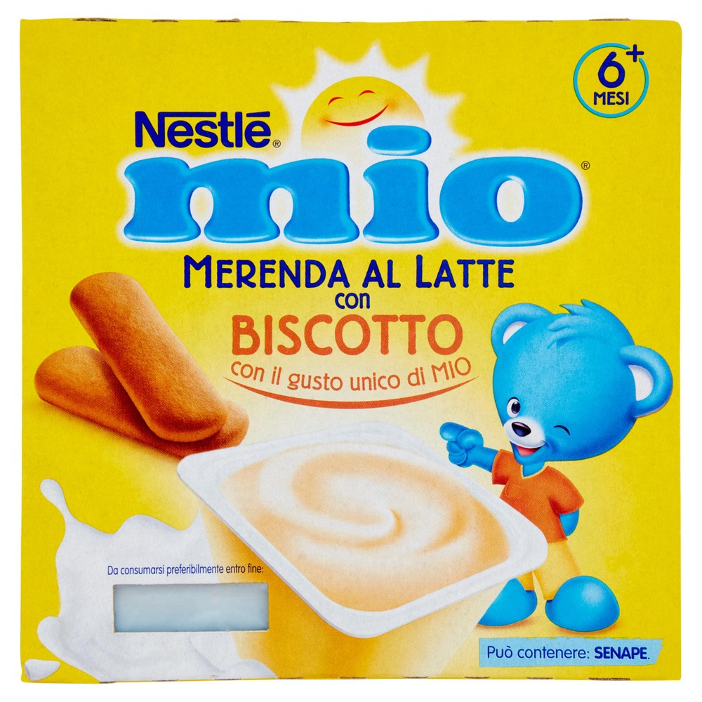 Merenda Al Latte Biscotto Da 6 Mesi Nestlé Mio
