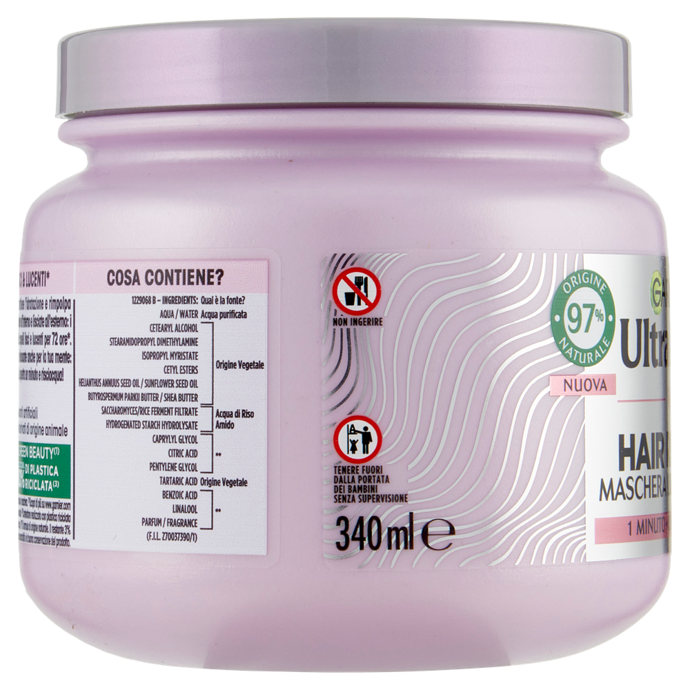 Maschera Capelli Acqua Di Riso Ultradolce - Foto 2