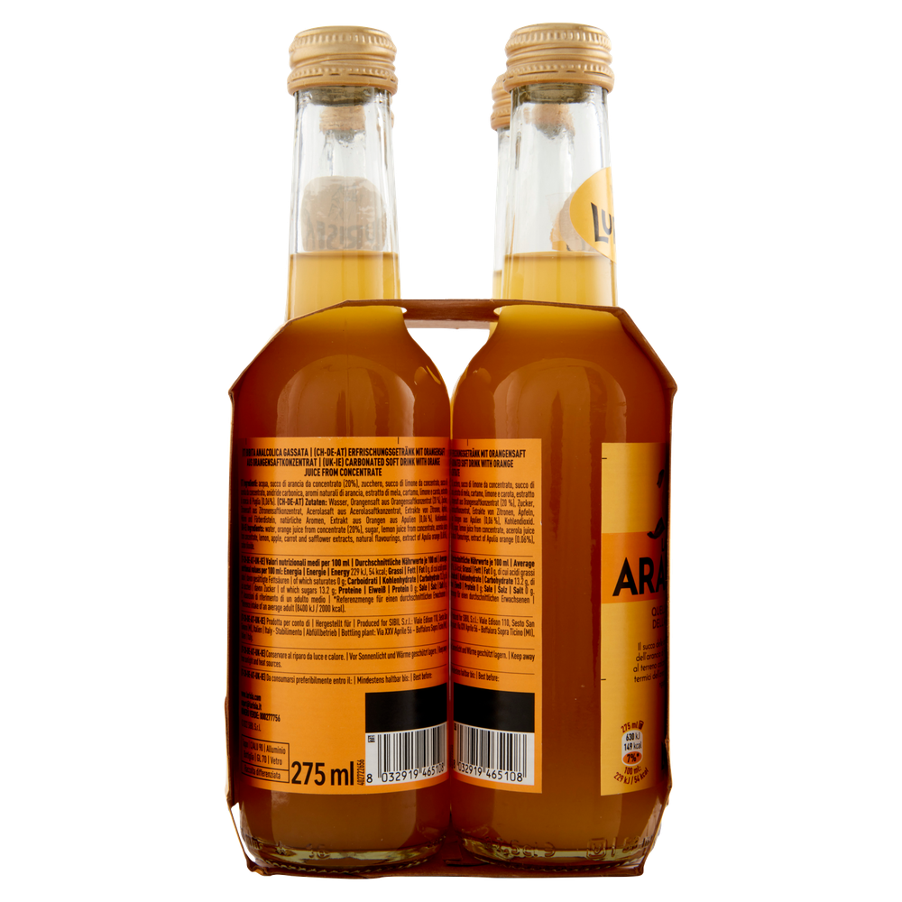 Bevanda Analcolica Gassata Aranciata Lurisia - Foto 2