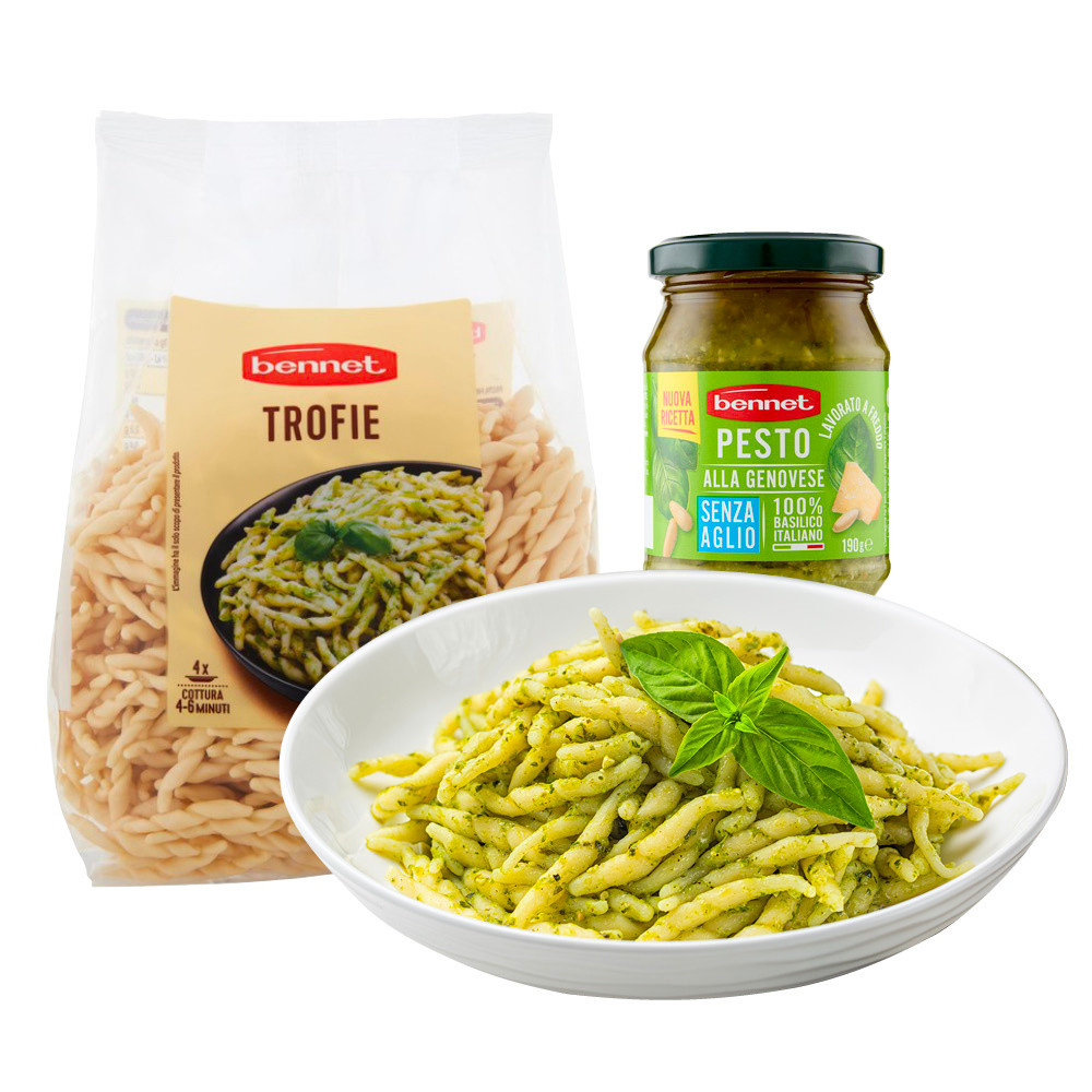Trofie fresche con pesto alla genovese senza aglio - Foto 1