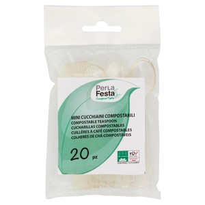 20 Cucchiaini Finger Food Compostabili - Foto 1
