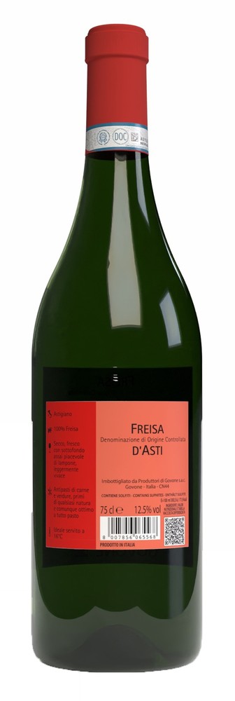 Vino Rosso Freisa D'asti Doc Produttori Di Govone - Foto 2