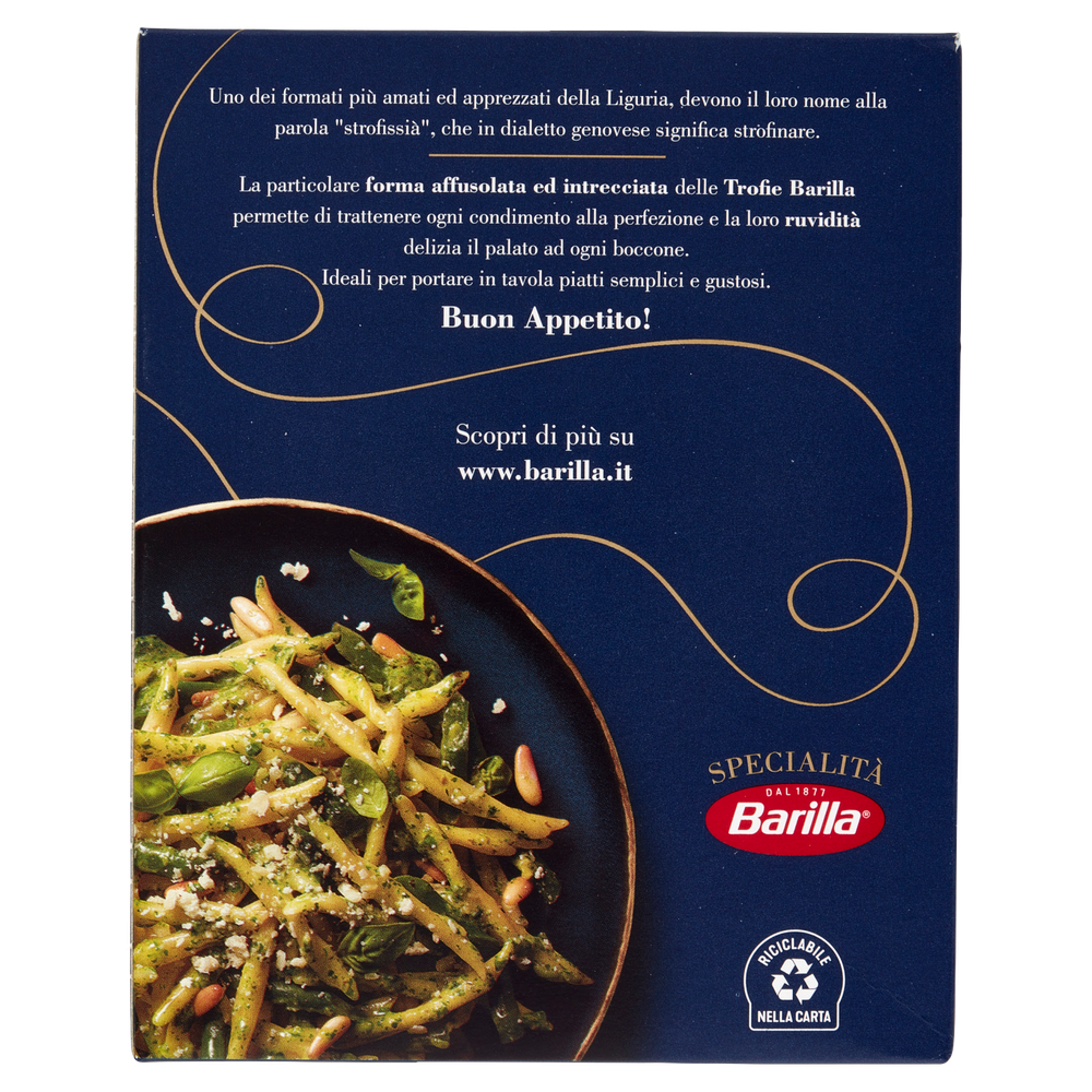 Pasta Trofie Specialita' 100% Grano Italiano Barilla - Foto 3