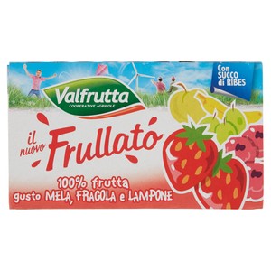 Frullato 100% Frutti Rossi Valfrutta 3 Da Ml.125 Cad. - Foto 1