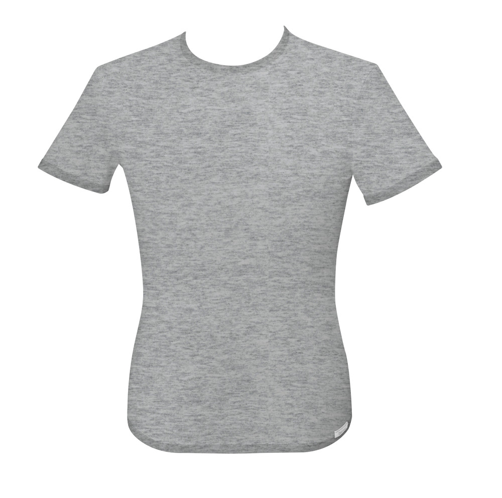 Maglia Intima Uomo Mezza Manica Girocollo XL Grigio Melange Delinea - Foto 1
