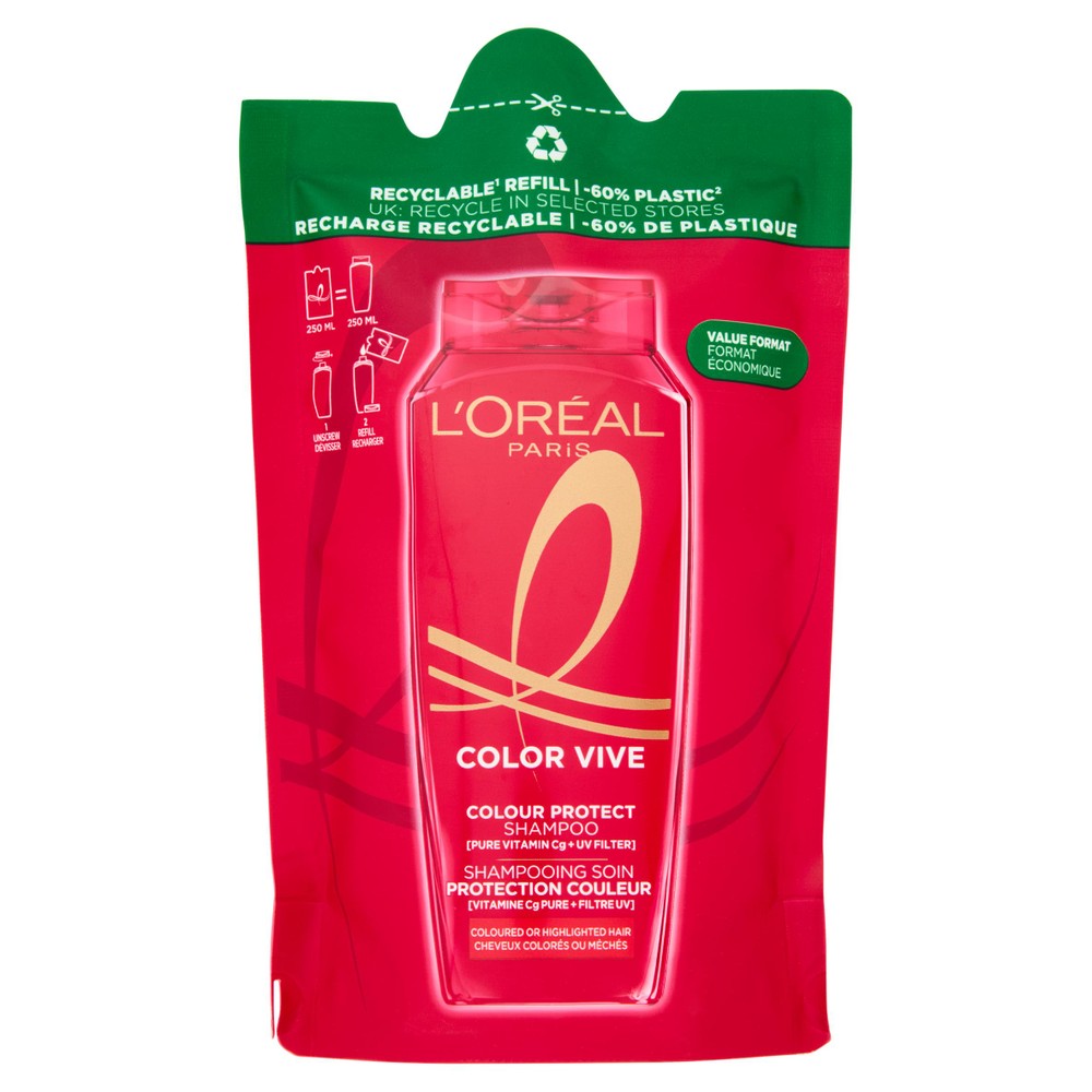 Ricarica Shampoo Color Vive Elvive - Foto 1