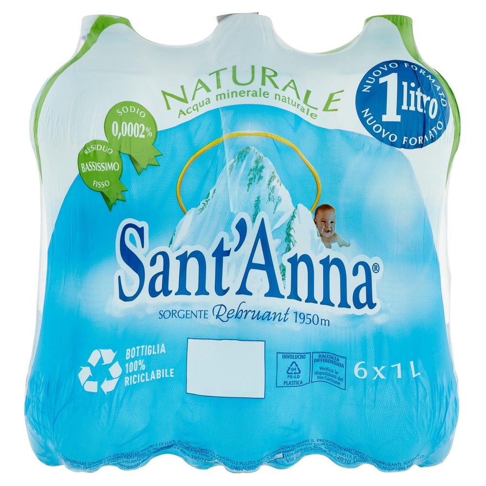 Acqua Naturale Sant'anna 6 Da L.1
