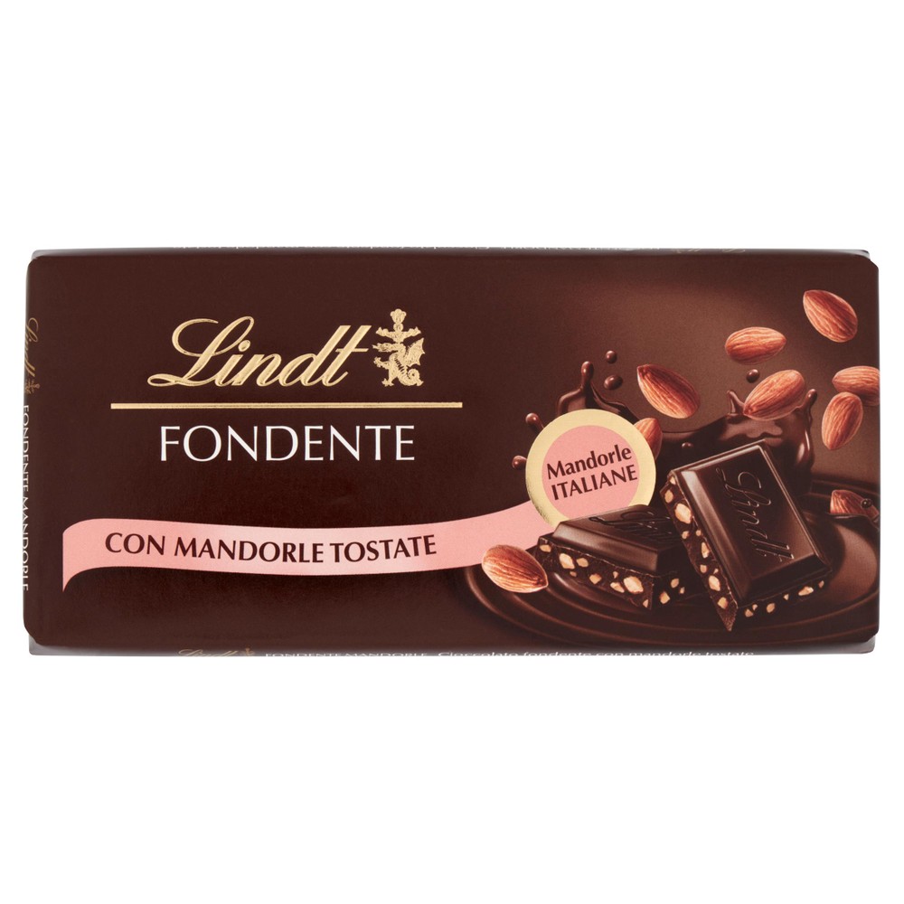 Tavoletta Cioccolato Fondente Mandorle Lindt