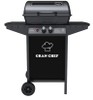 Barbecue A Gas A Due Fuochi John Nero