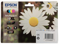 Multipack 4 Cartucce Inchiostro Xl Serie Margherita Epson Multipack 4 Cartucce Inchiostro Xl Serie Margherita Epson