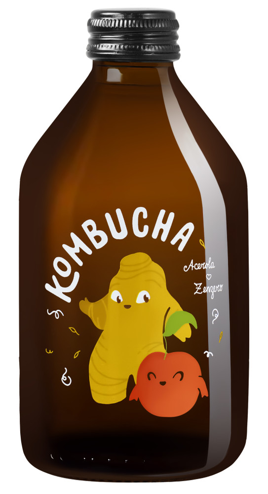 Kombucha Zenzero&Acerola Biologico Le Coquers - Foto 1