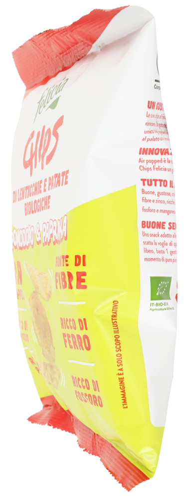 Felicia Chips Paprika E Pomodoro Senza Glutine - Foto 2