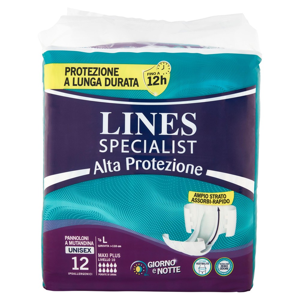 Assorbenti Per Incontinenza Maxi Plus Lines Specialist - Foto 1