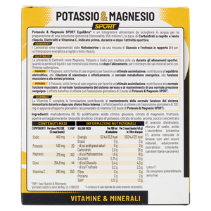 Equilibra Sport Potassio & Magnesio Maxi Buste 10x20g - Foto 3