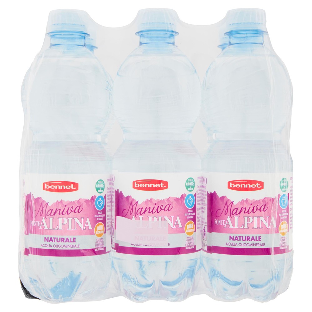 Acqua Naturale Bennet 6 Da L.0,5 - Foto 1