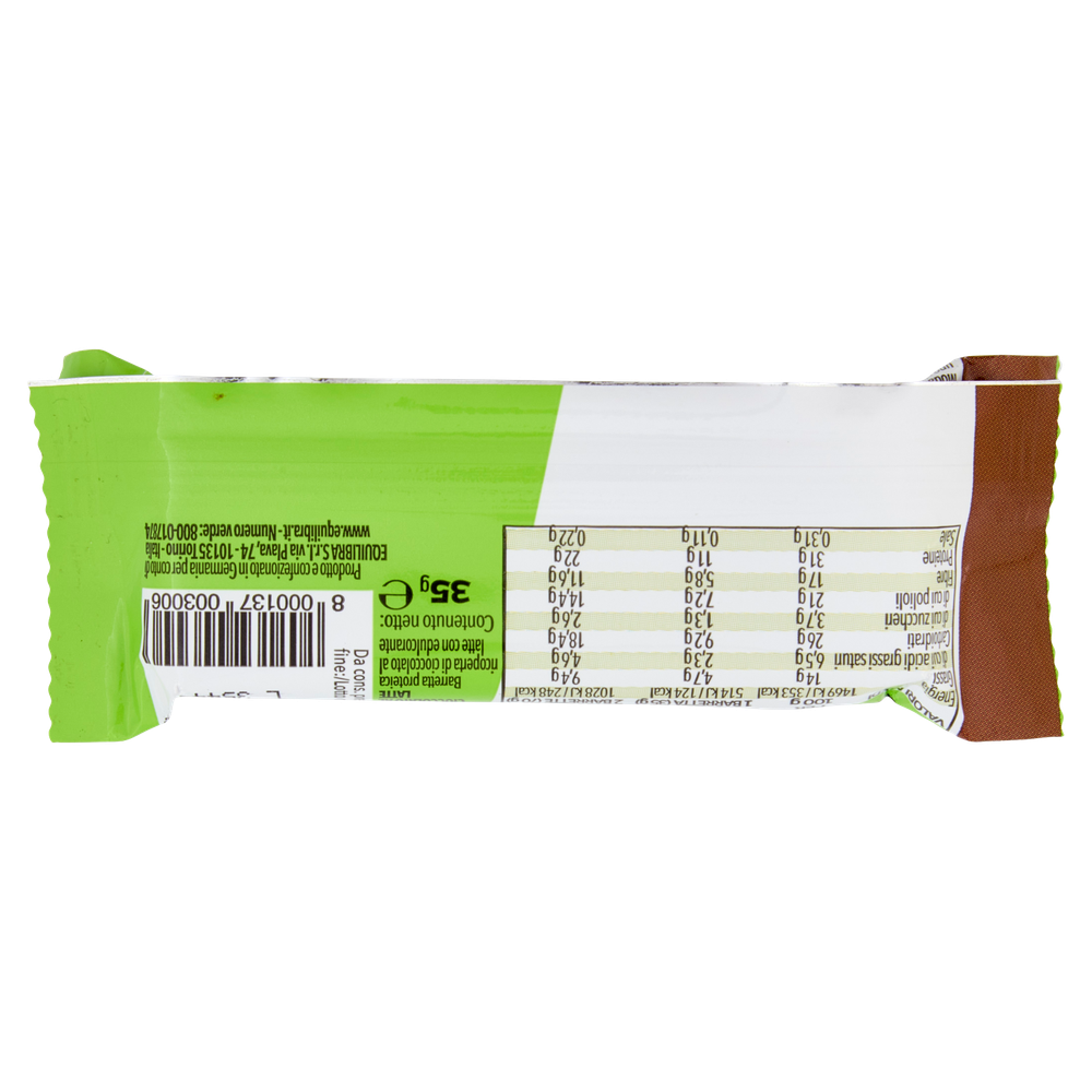Barretta Sport Protein 31% Low Sugar Cioccolato Al Latte Equilibra - Foto 3