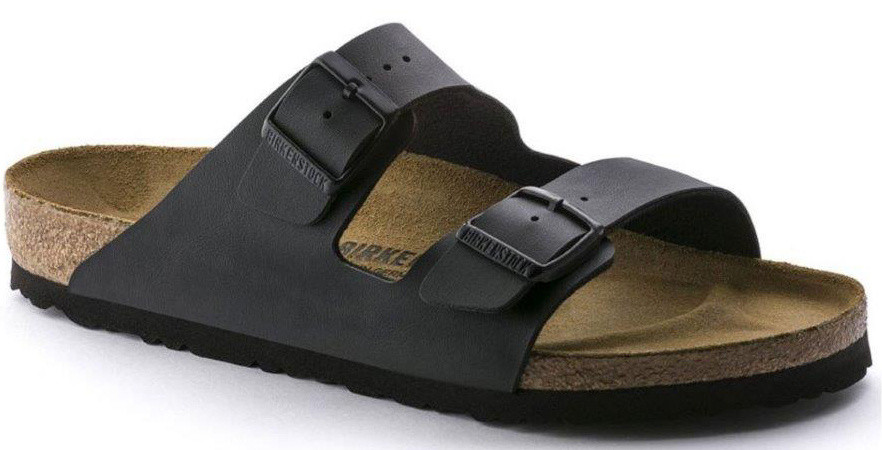 Sandalo Uomo Calzata Stretta 41/45 Arizona Nero Birkenstock - Foto 1