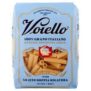 Pasta Lo Zito Doppia Rigatura N.128 Grano Aureo Voiello - Foto 1