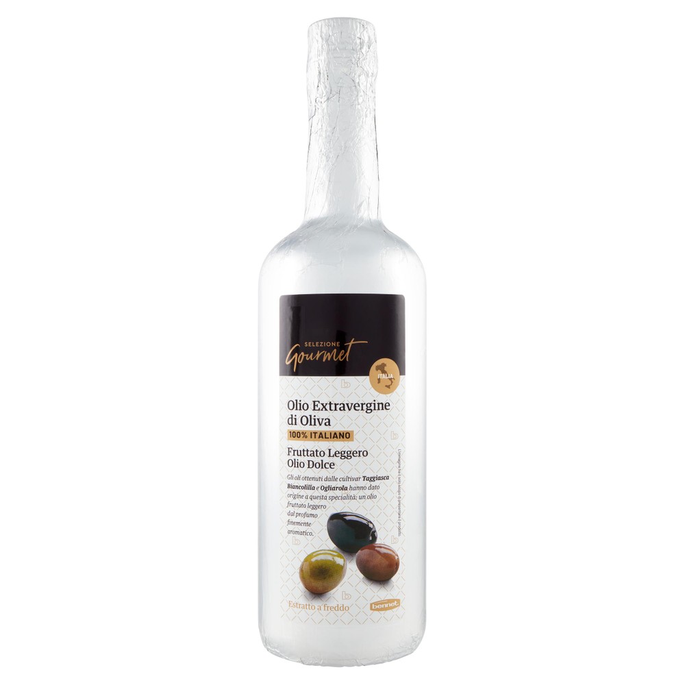 Olio Extra Vergine D'oliva Fruttato E Leggero Selezione Gourmet Bennet - Foto 1