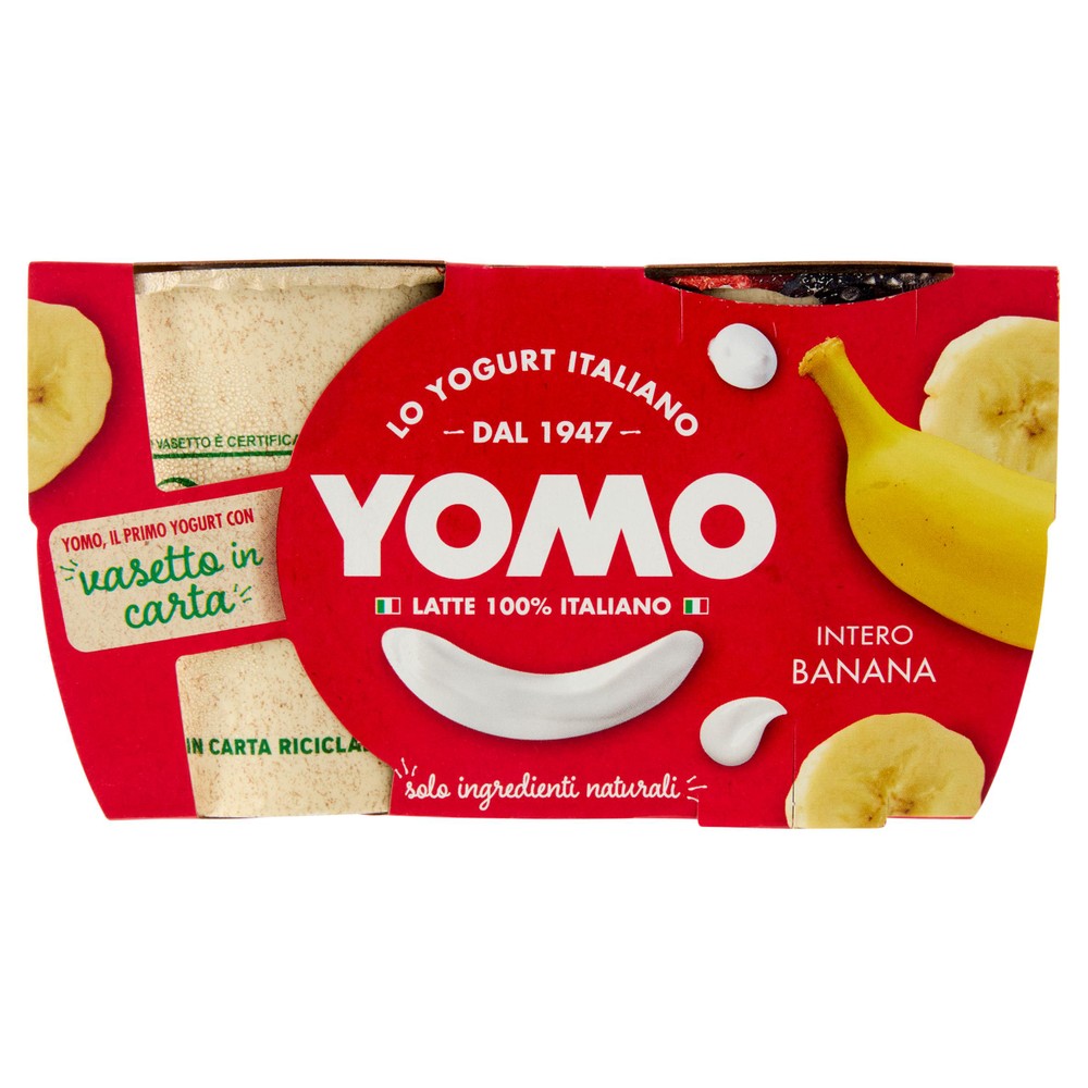 Yogurt Yomo Banana 2 Da Gr.125