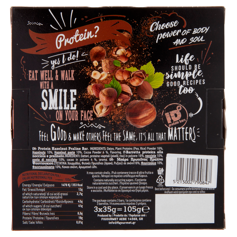 Barretta Protein Alla Nocciola Id - Foto 3