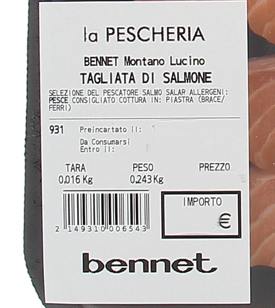 Tagliata Di Salmone Tagli Pregiati Selezione Del Pescatore - Foto 2