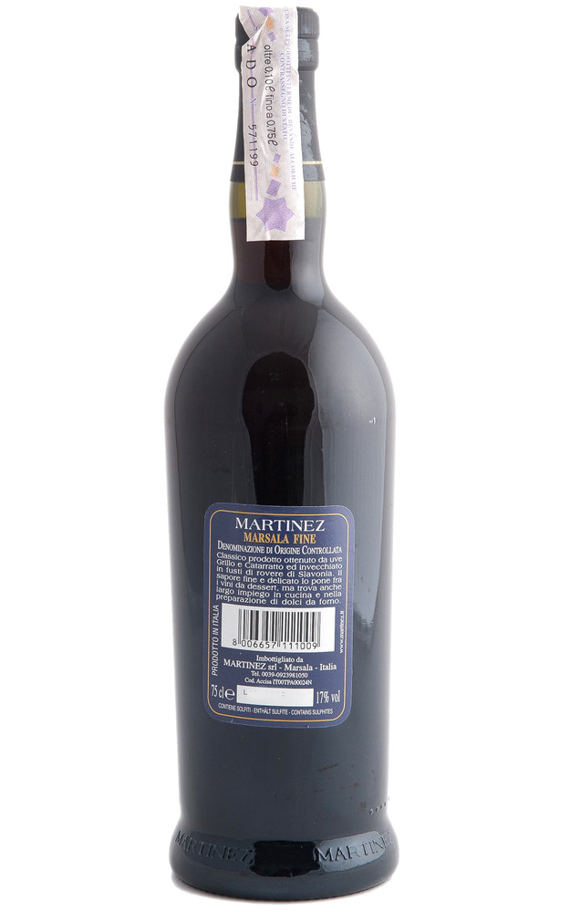 Marsala Doc Fine Semisecco  Martinez - Foto 2