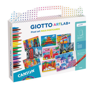 Giotto Artlab+ Pixel Art - Maxi Postcards - Foto 1