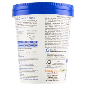 Acido Citrico Anidro Puro 500 Gr Smapiu' - Foto 3