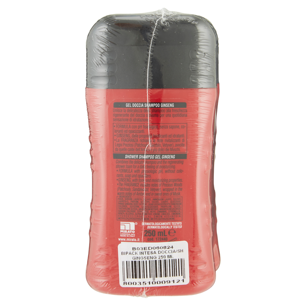 Gel Doccia Shampoo Rivitalizzante Intesa Ml.250x2 - Foto 3