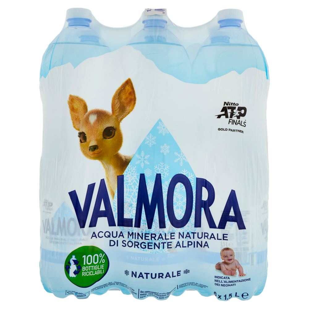 Acqua Naturale Valmora 6 Da L 1,5