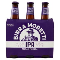 Birra Moretti Ipa 3 Bottiglie Da Cl.33