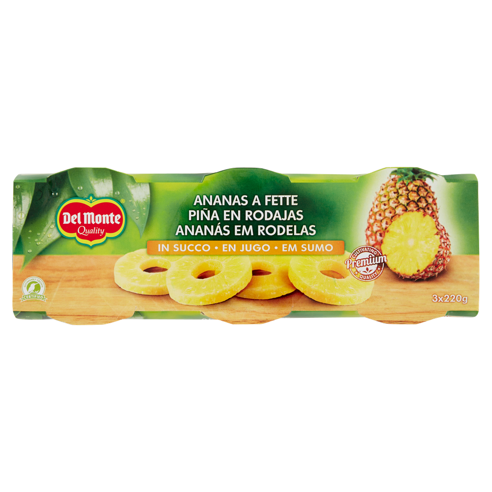 Ananas Naturale Del Monte Conf. Da 3 - Foto 1