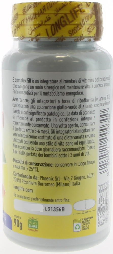 Longlife B Complex Tavolette - Foto 2