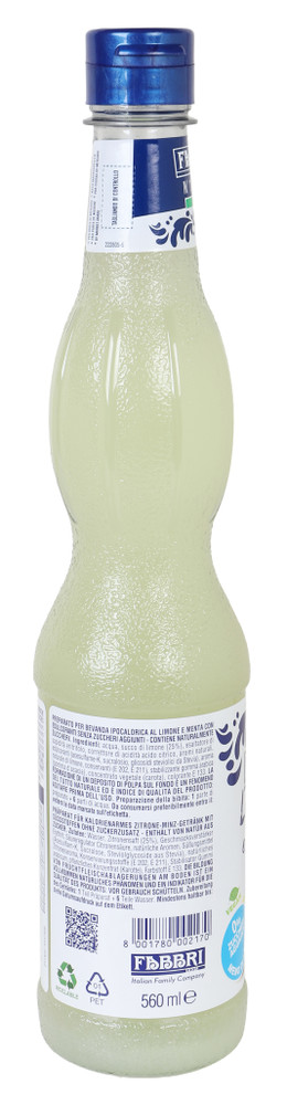 Sciroppo Limone Menta Zero Fabbri - Foto 2