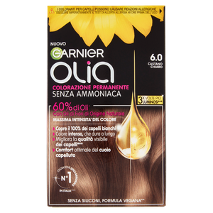 Colorazione Capelli Olia 6.0 Castano Chiaro - Foto 1