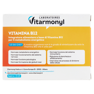 Vitamina B12 Vitarmonyl 90 Compresse - Foto 3