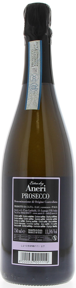 Prosecco Doc Extra Dry Aneri - Foto 2