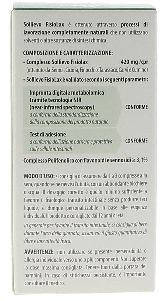 Aboca Sollievo Fisiolax 45 Compresse - Foto 3