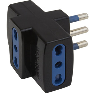 Adattatore Triplo Con Spina 16a E Presa 10/16a 2p+t Polypool - Foto 1