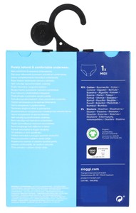 Slip Midi Donna Linea Pure Comfort M Bianco Sloggi - Foto 3