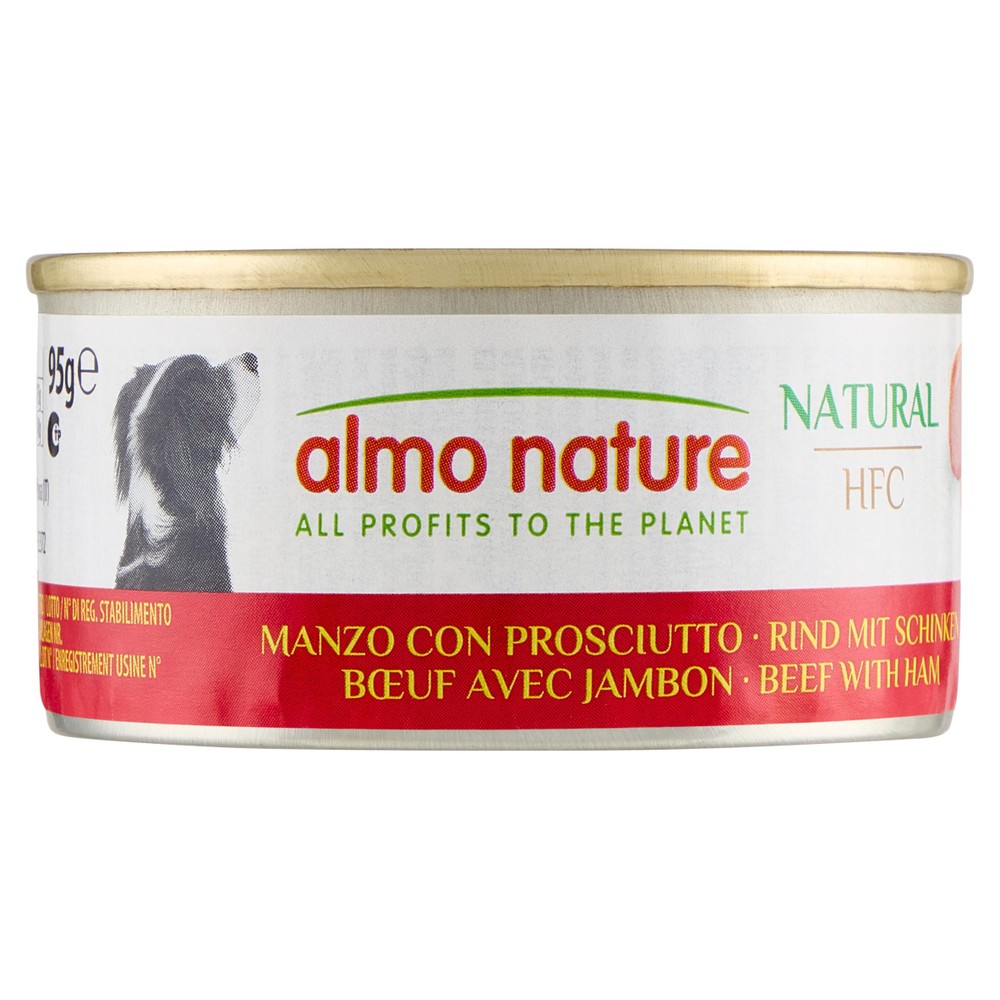 Alimento Umido Per Cane Hfc Natural Manzo Prosciutto Almo - Foto 1