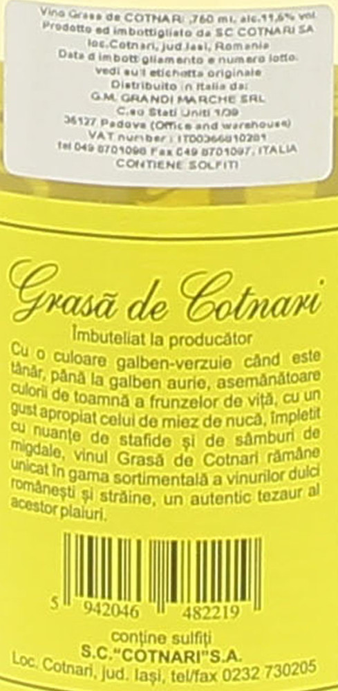 Vino Grasa Cotnari - Foto 2