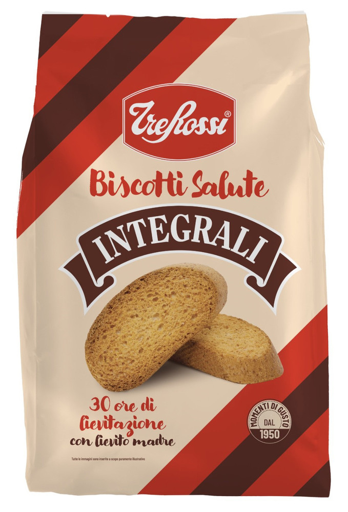 Biscotti Salute Integrali Con Lievito Madre Trerossi - Foto 1