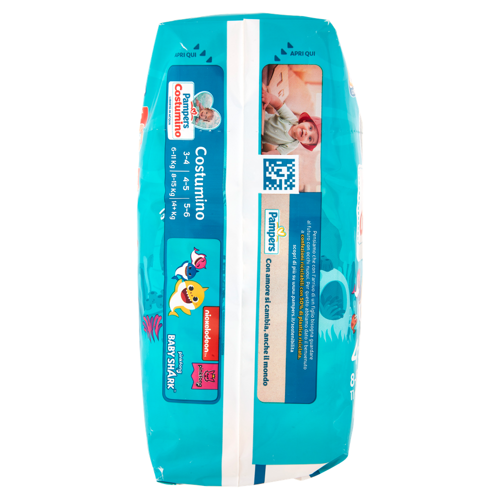 Pannolini Costumino, Taglia 4 (8-15 Kg) Pampers - Foto 2