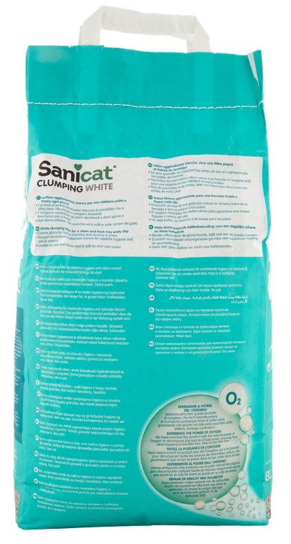 Lettiera Per Gatti Clumping White Sanicat - Foto 3