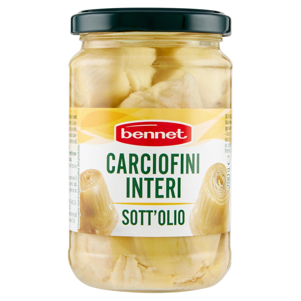 Carciofini Interi Sott'olio Bennet - Foto 1