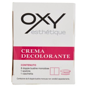 Esthetique Crema Decolorante 8 Kit Monouso In Bustine Pre-Dosate Oxy - Foto 2