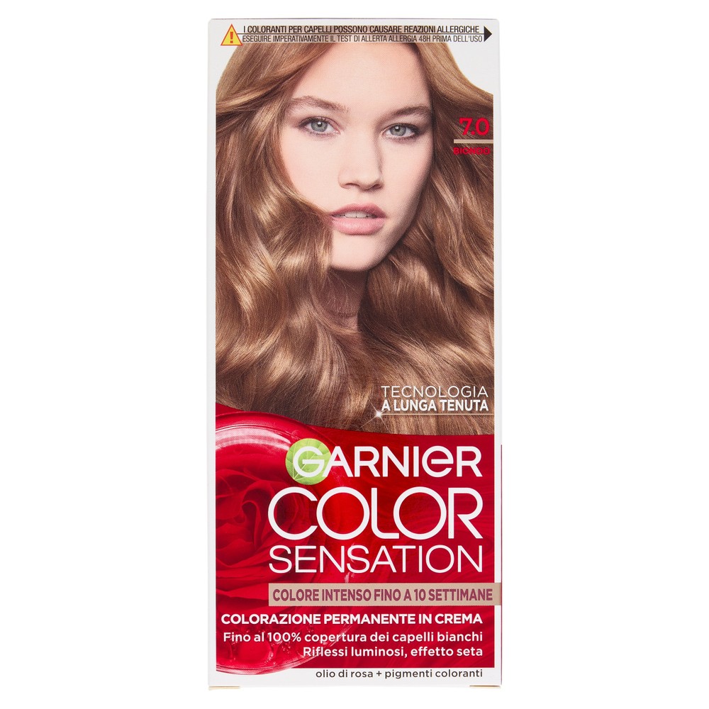 Colorazione Capelli Color Sensation 7.0 Biondo Garnier - Foto 1